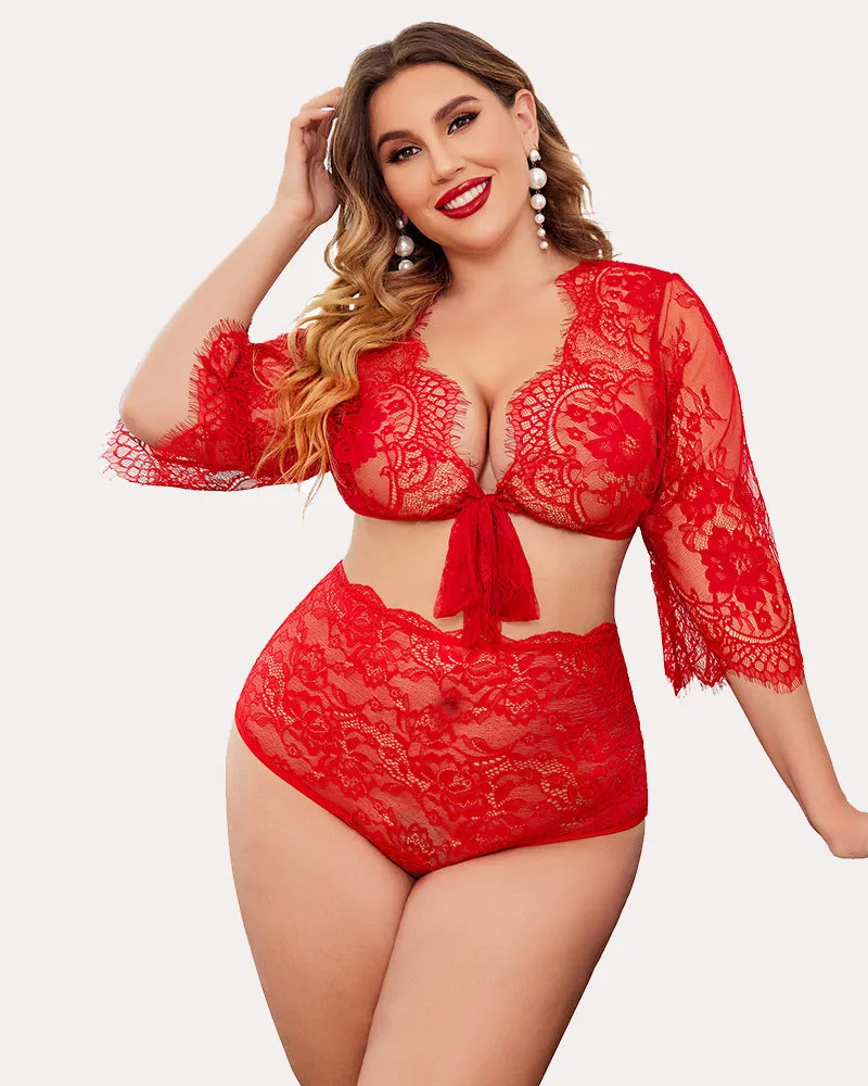 2/4 Pack Invisible Lace Full Coverage Panties