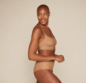 Bliss Scoop Bralette - Tan
