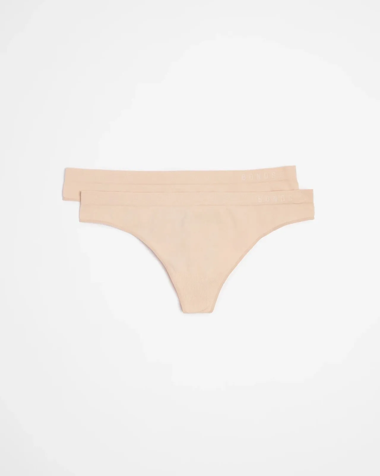 Bonds Womens Seamless Gee 2 Pack - Nude