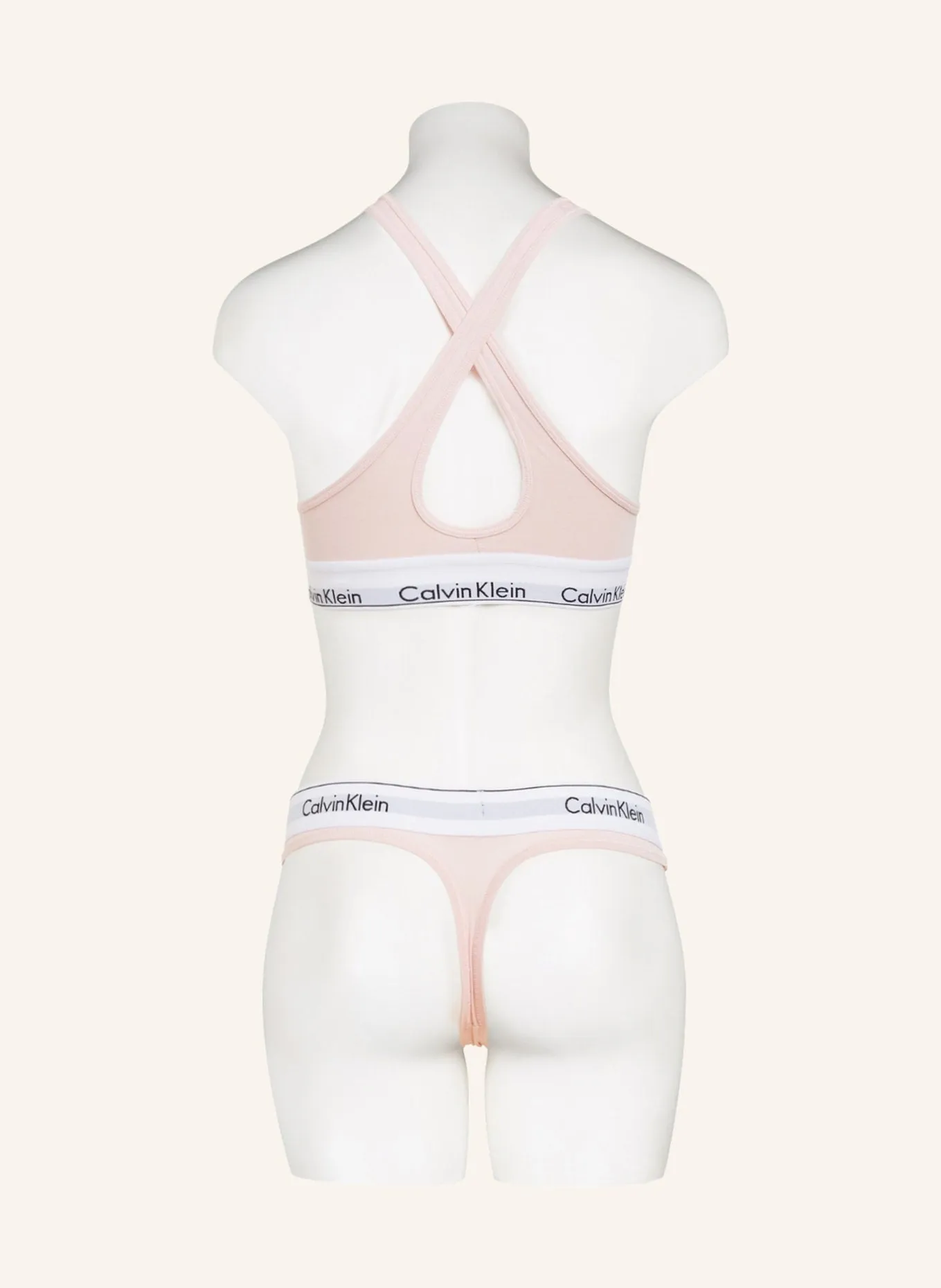 Bustier Calvin Klein MODERN COTTON, rose