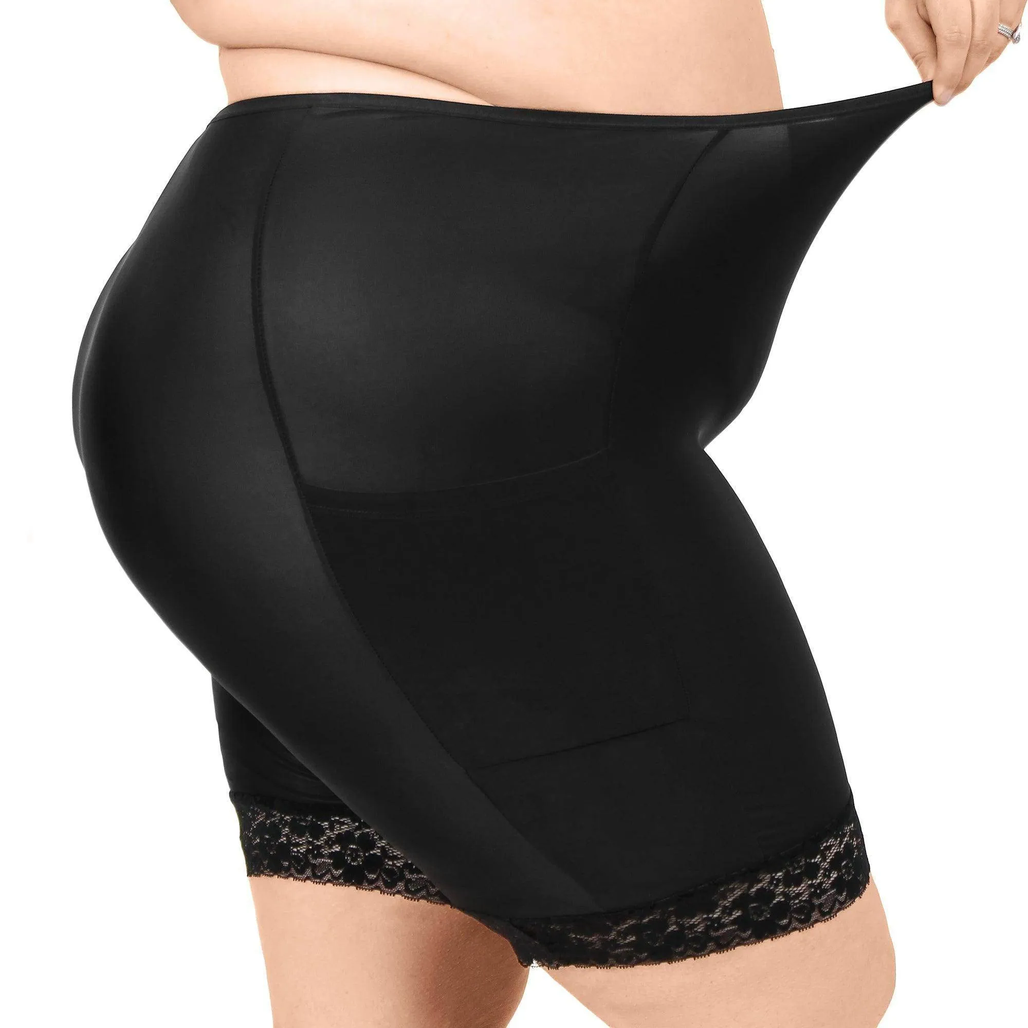Cooling Slipshort with 2 Pockets 9" | Black