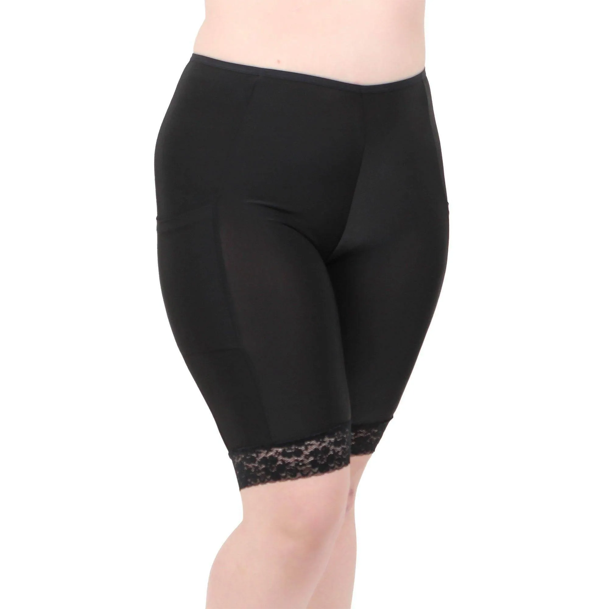 Cooling Slipshort with 2 Pockets 9" | Black