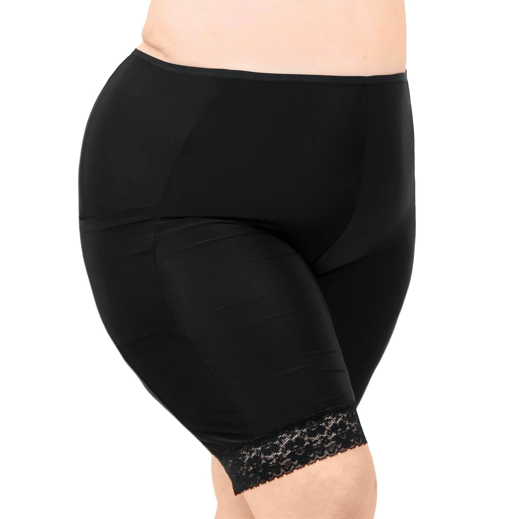 Cooling Slipshort with 2 Pockets 9" | Black