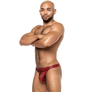 Disco Desire Bong Thong Red L/xl