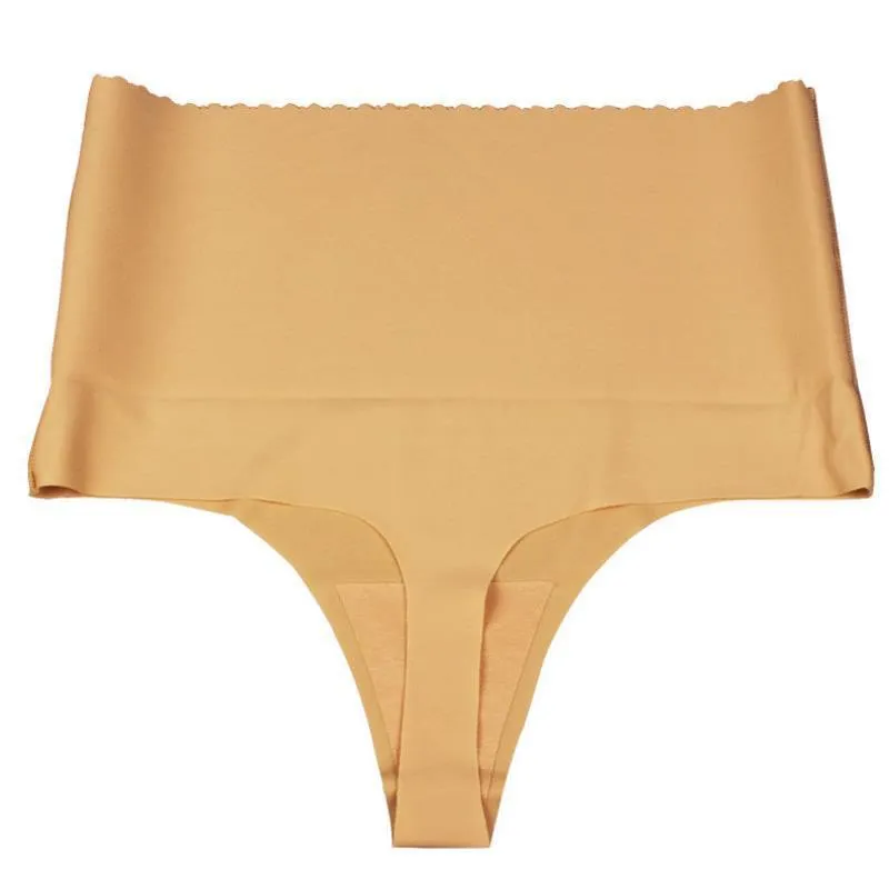 European And American New Style High-Waist Belly-Lifting Waistband Panties Thong Women's Postpartum Belly-up Briefs Panties Plus Size