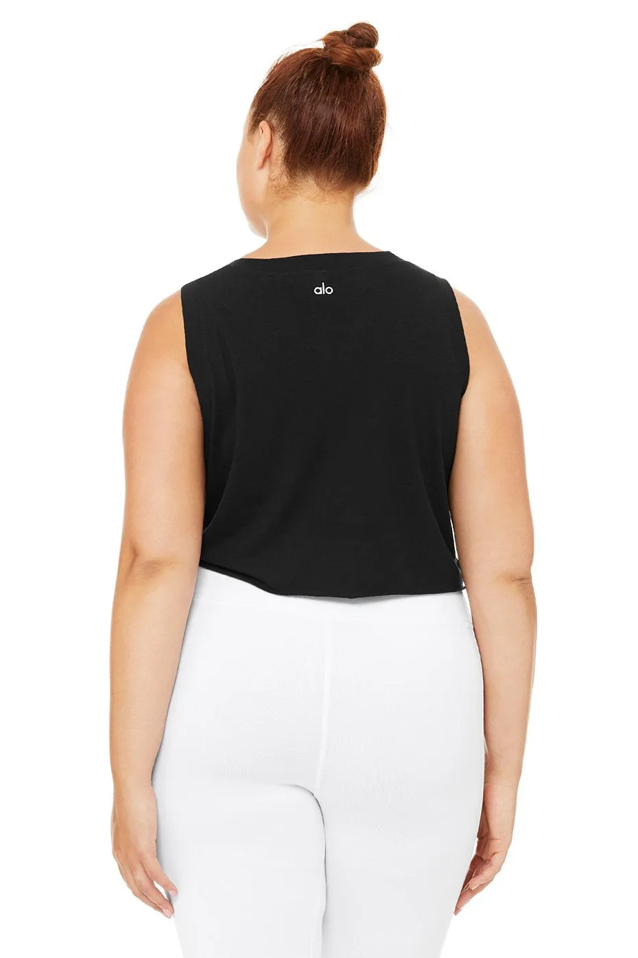 Inspire Crop Tank - Black