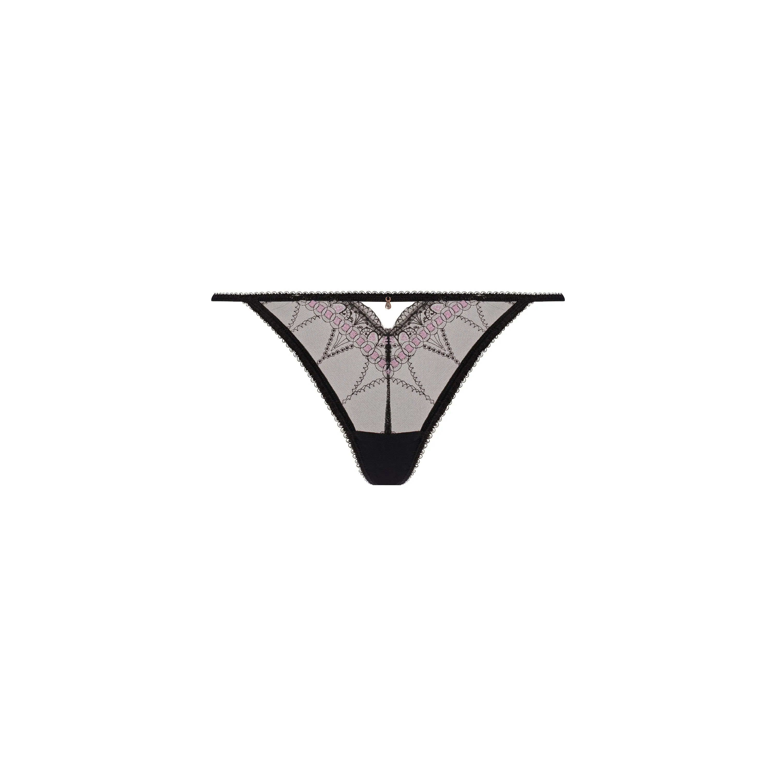 Loveland  Thong In Boudoir Noir - Freya