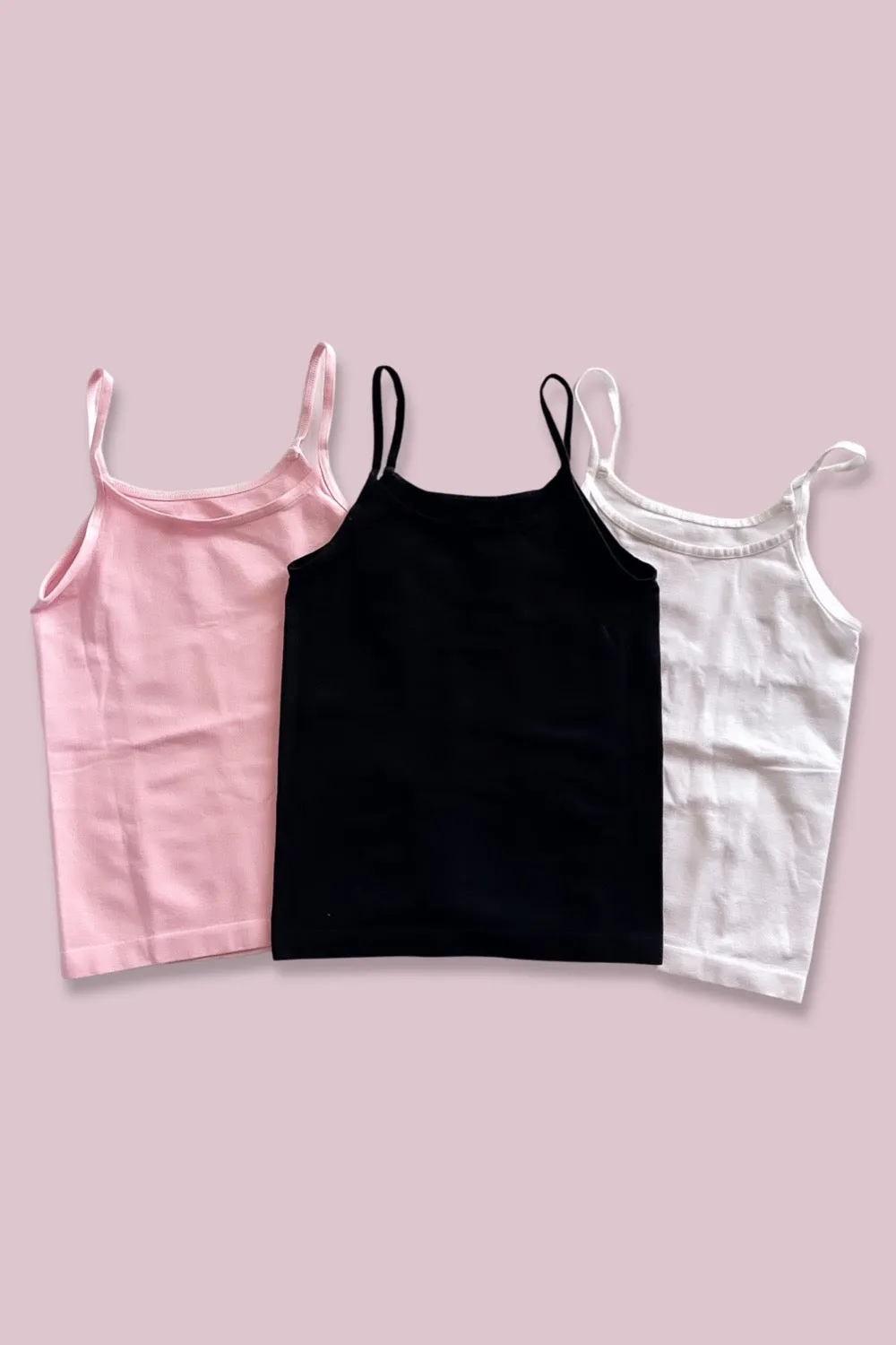 Luxe Girl Singlet - Black