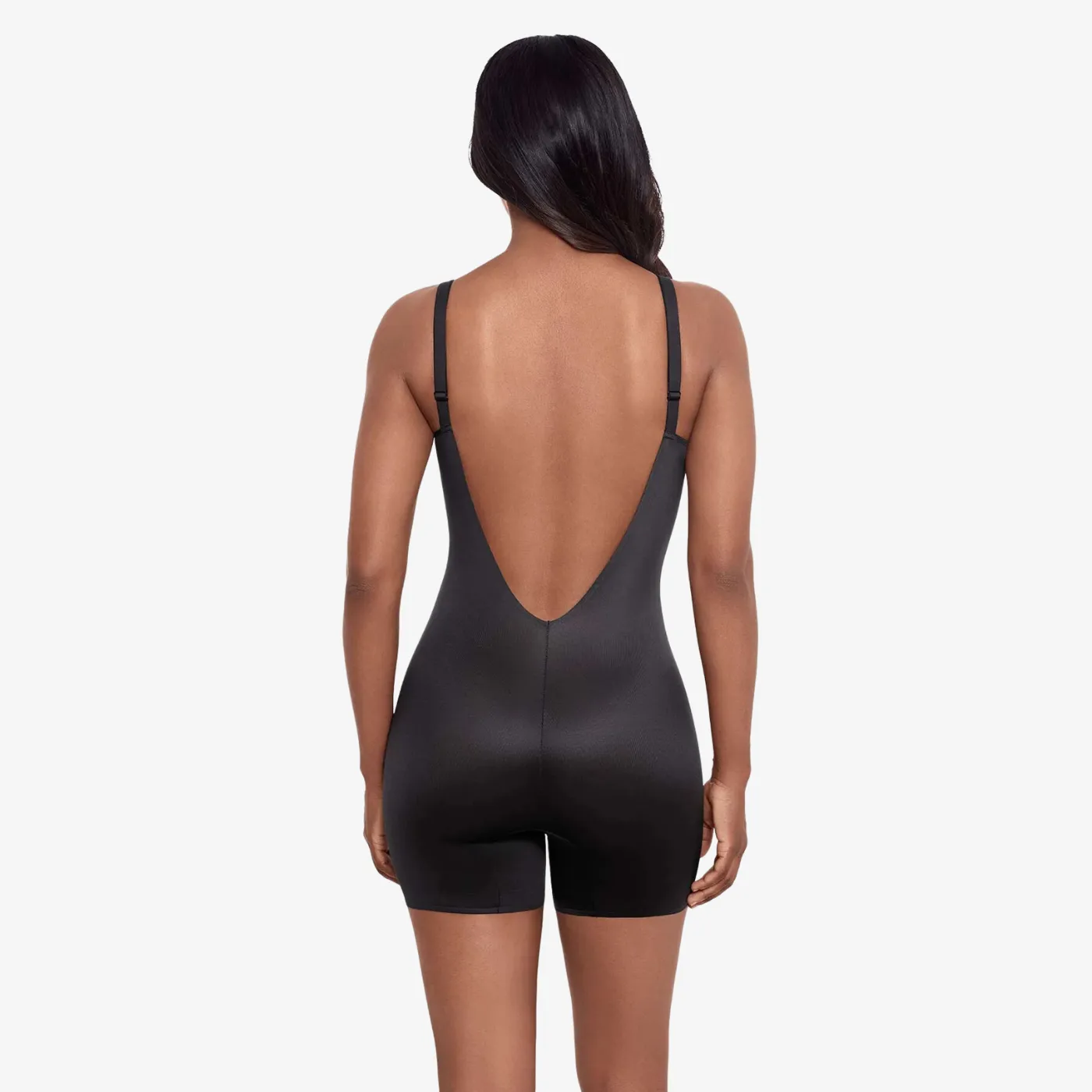 Miraclesuit Show Stopper Low Back All-In-One Bike Short | Black