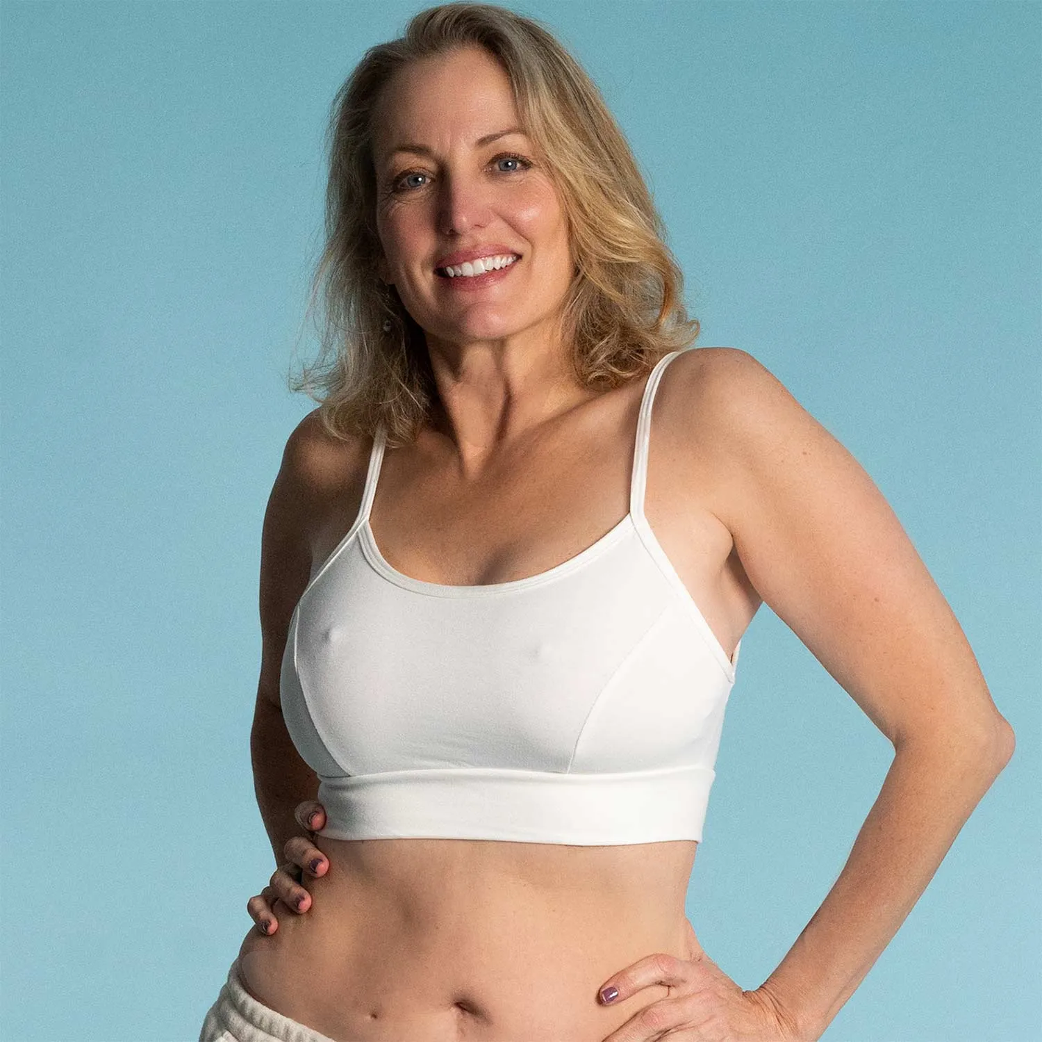 Organic Cotton Yoga Bra Top (Grown & Made in USA)