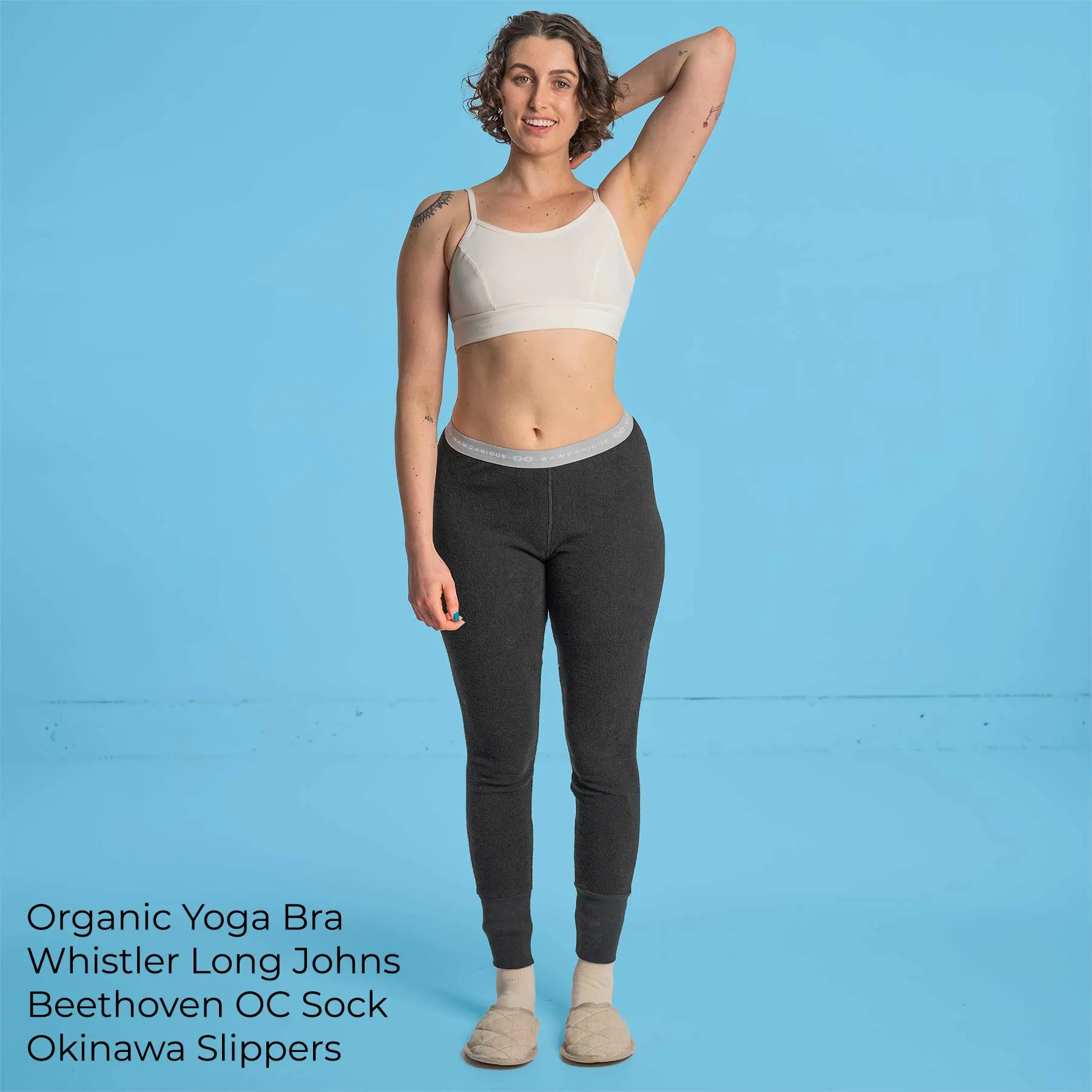 Organic Cotton Yoga Bra Top (Grown & Made in USA)