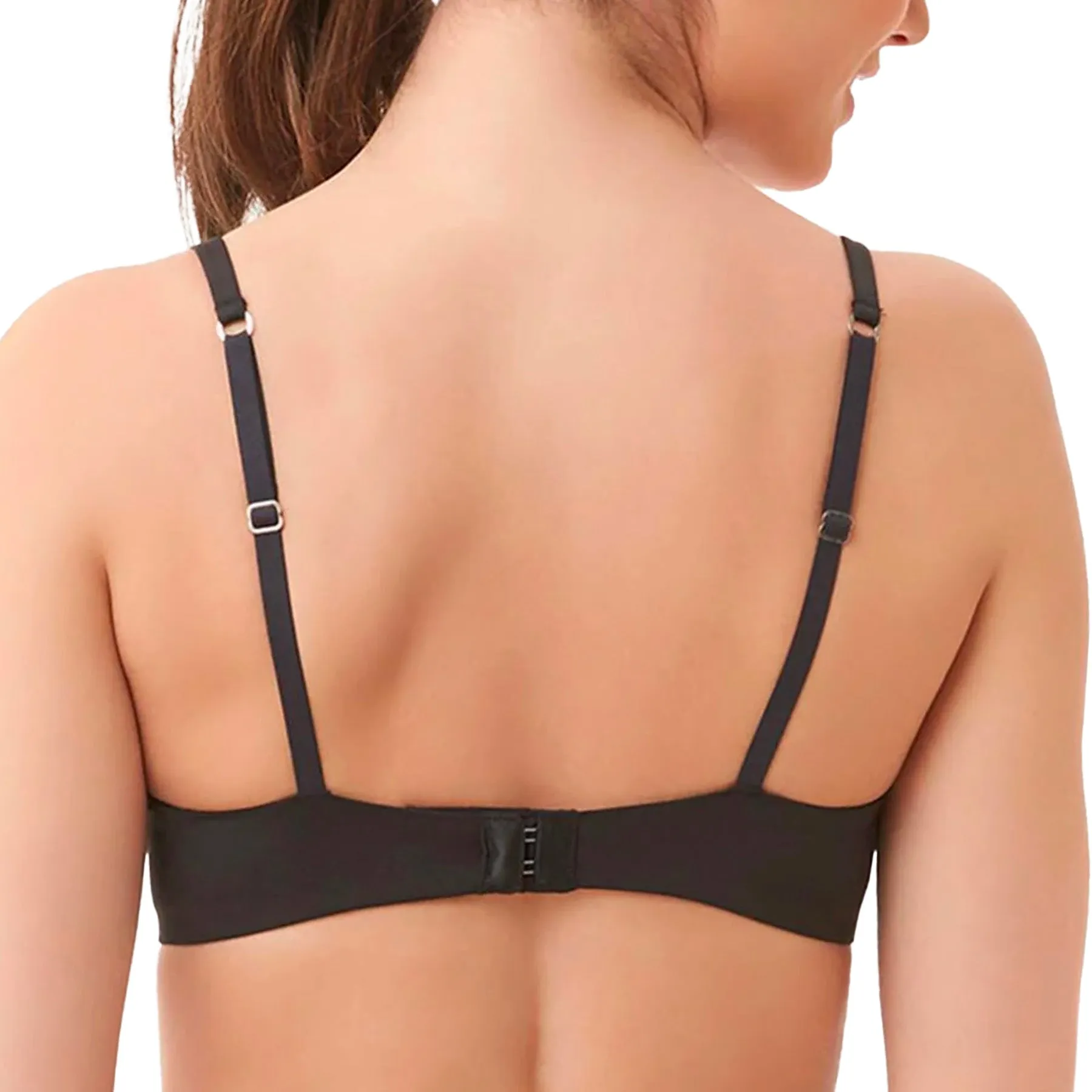 Pure Demi Cup T-Shirt Bra 9310 - Black