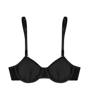 sheer tactel underwire bra