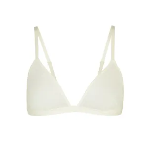 SUMMER MESH TRIANGLE BRALETTE | BONE