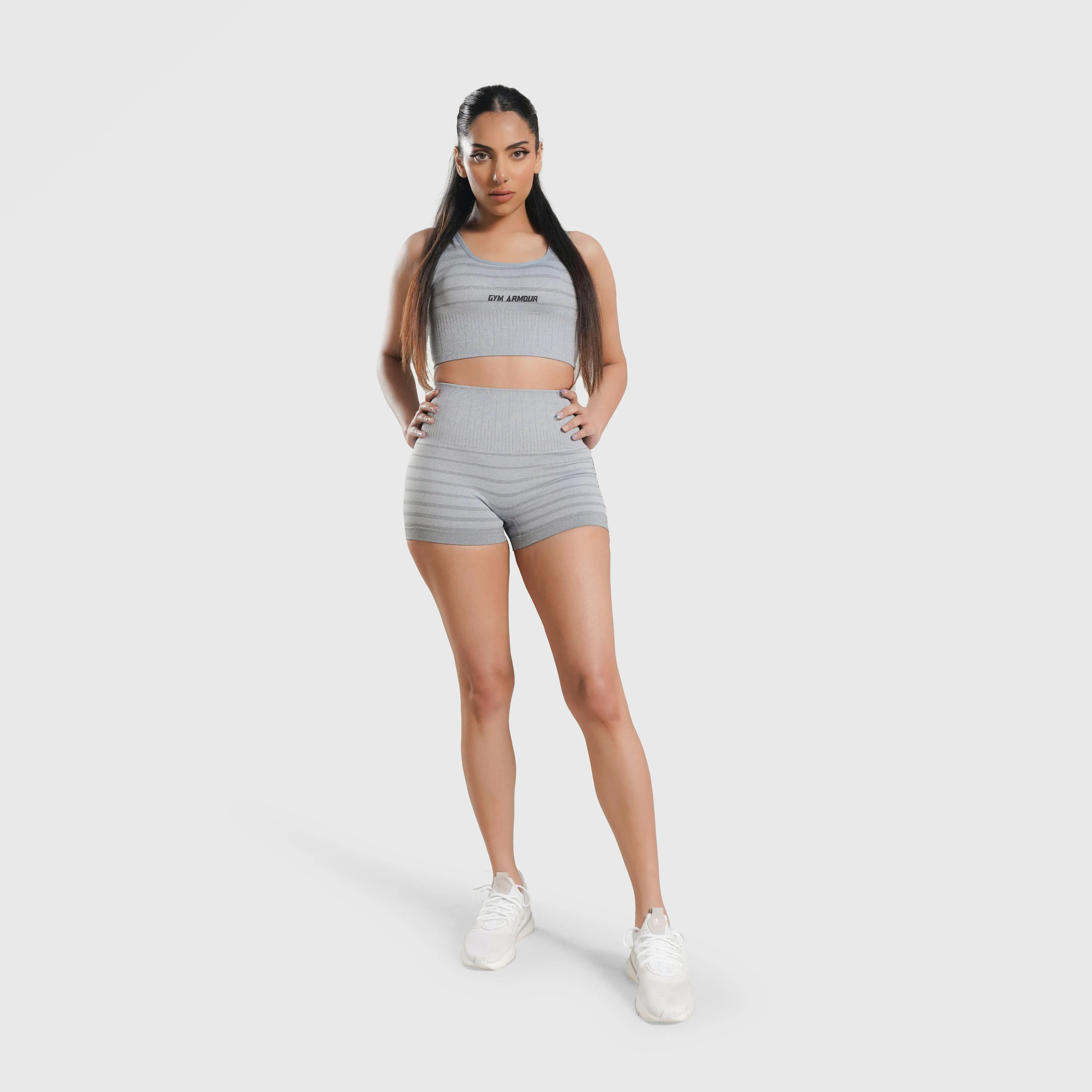 Tone Sculpt Seamless Sports Bra (Blue)