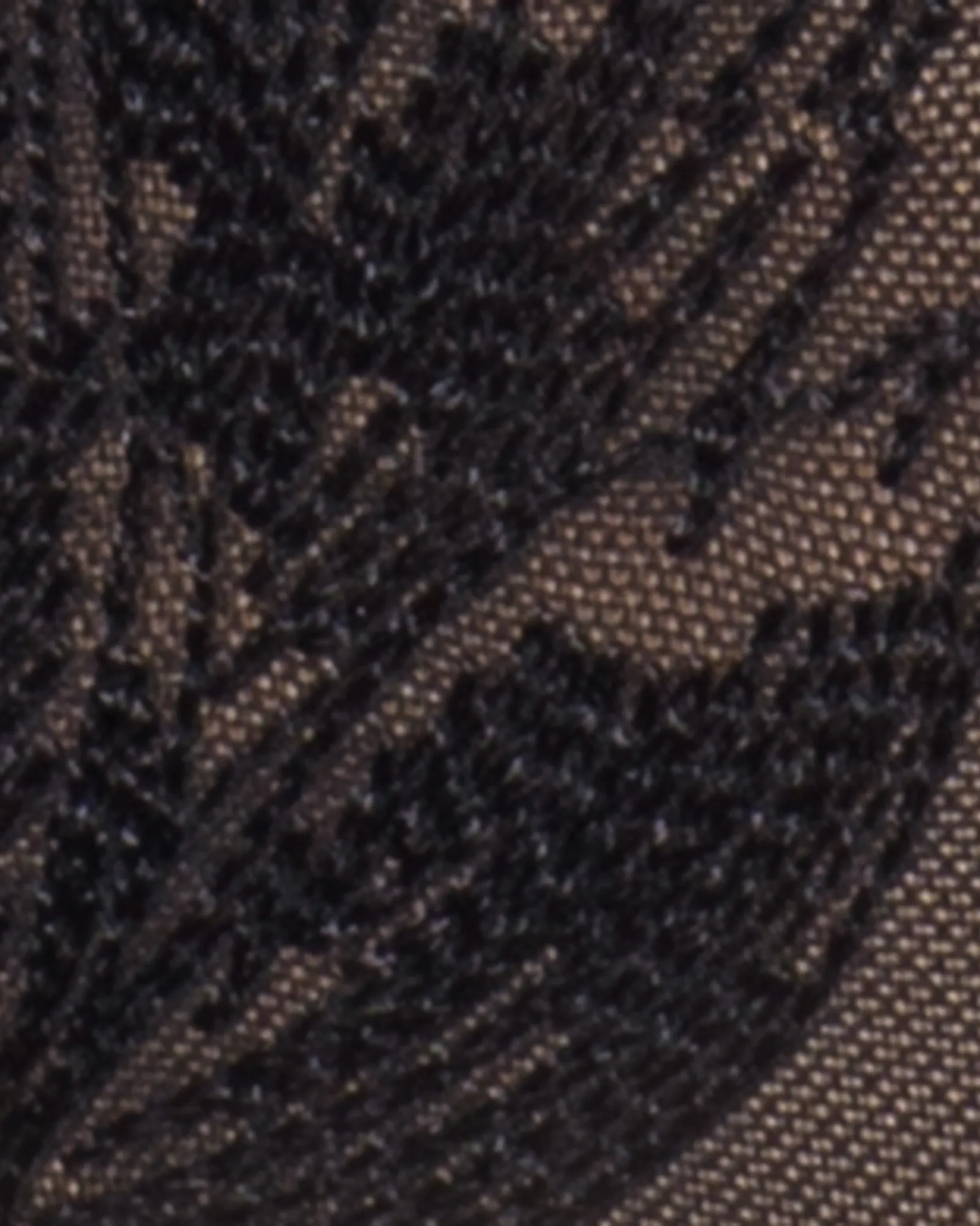 Tulip Embroidered Panty | Black
